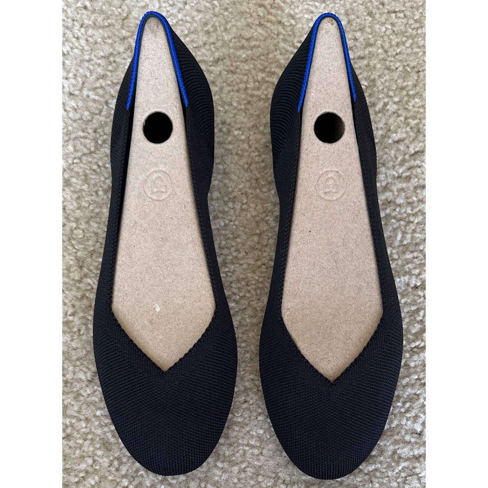 Rothy’s Black Solid Round Toe Flats